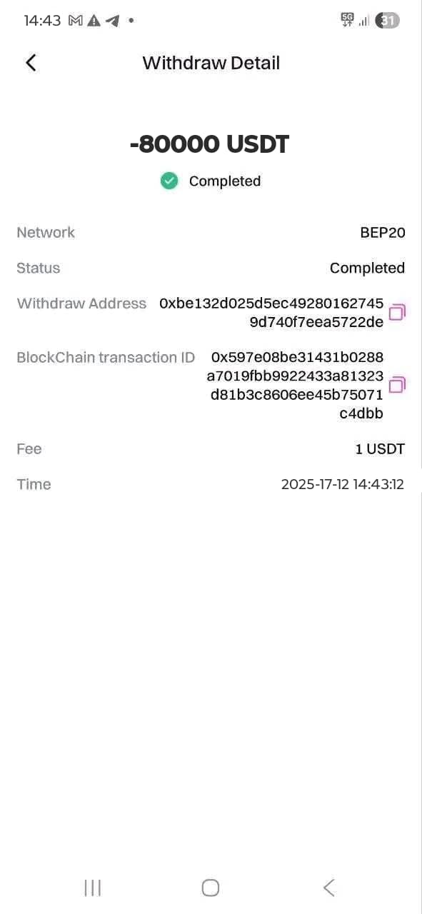 Wallet Flash USDT credit confirmation